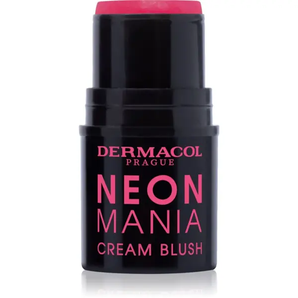 Dermacol Dermacol Neon Mania kremasto rdečilo odtenek 1 Pink 5.2 g