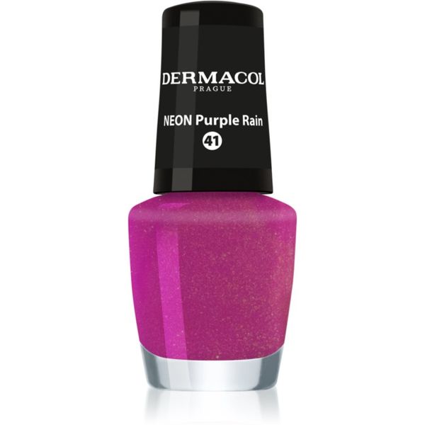 Dermacol Dermacol Neon neonski lak za nohte odtenek 41 Purple Rain 5 ml