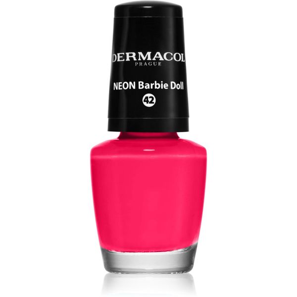 Dermacol Dermacol Neon neonski lak za nohte odtenek 42 Barbie Doll 5 ml