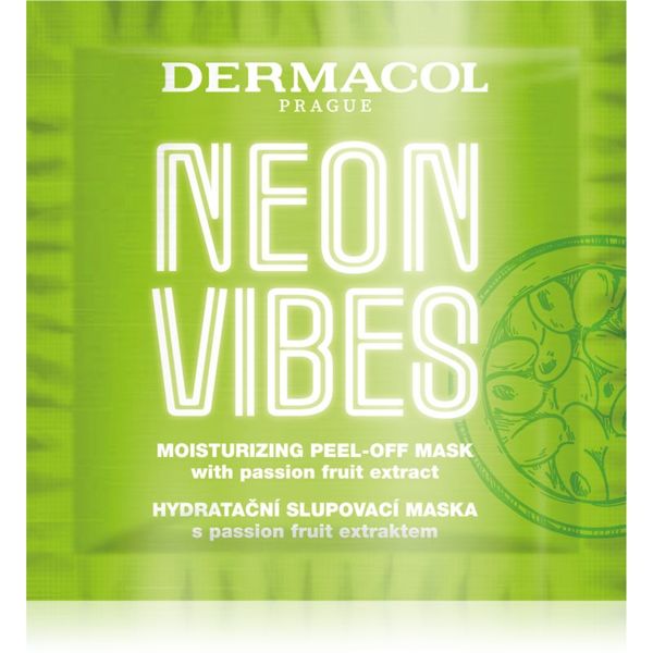 Dermacol Dermacol Neon Vibes luščilna maska z vlažilnim učinkom 8 ml