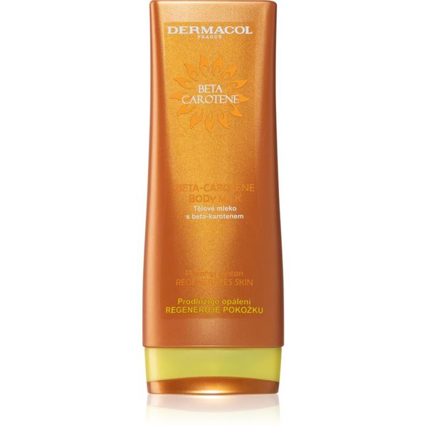 Dermacol Dermacol Sun Beta Carotene losjon za telo za podaljšanje porjavelosti 200 ml