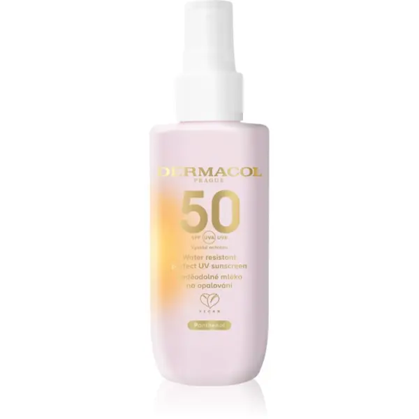Dermacol Dermacol Sun vodoodporno mleko za sončenje v pršilu SPF 50 150 ml