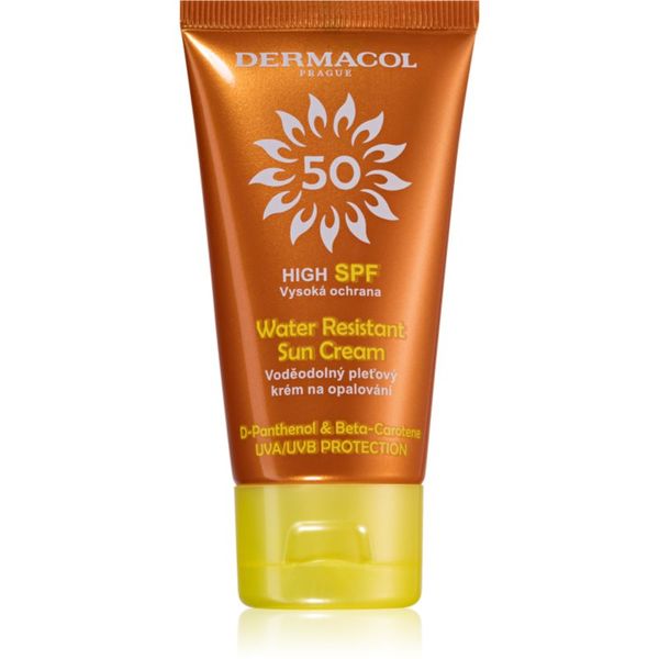 Dermacol Dermacol Sun Water Resistant krema za obraz za sončenje SPF 50 50 ml
