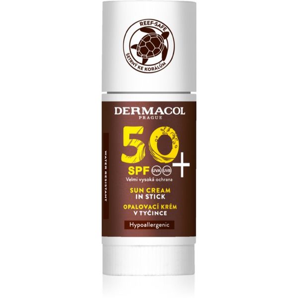 Dermacol Dermacol Sun Water Resistant krema za sončenje v paličici SPF 50+ 24 g