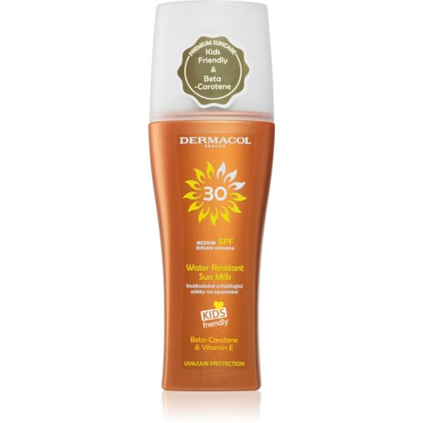 Dermacol Dermacol Sun Water Resistant vodoodporno mleko za sončenje SPF 30 v pršilu 200 ml