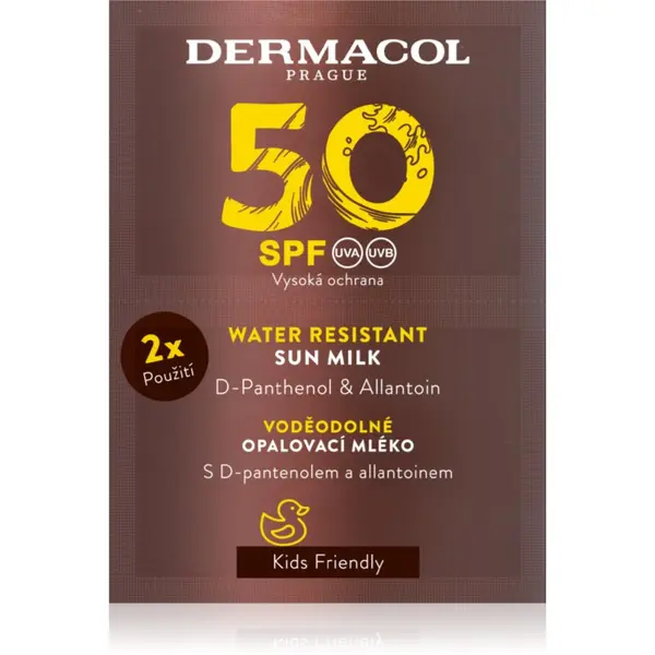 Dermacol Dermacol Sun Water Resistant vodoodporno mleko za sončenje SPF 50 2x15 ml
