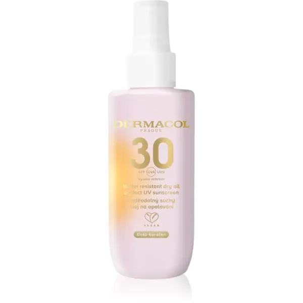 Dermacol Dermacol Sun zaščitno suho olje za sončenje vodoodporna SPF 30 150 ml