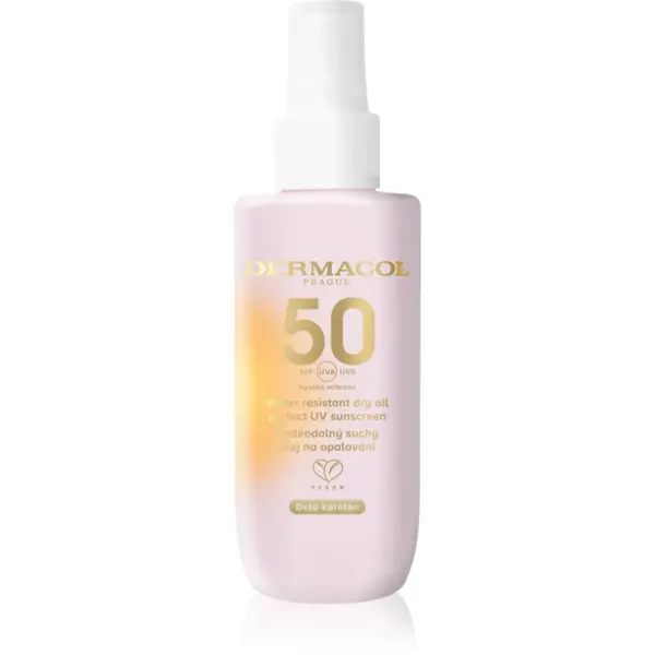 Dermacol Dermacol Sun zaščitno suho olje za sončenje vodoodporna SPF 50 150 ml