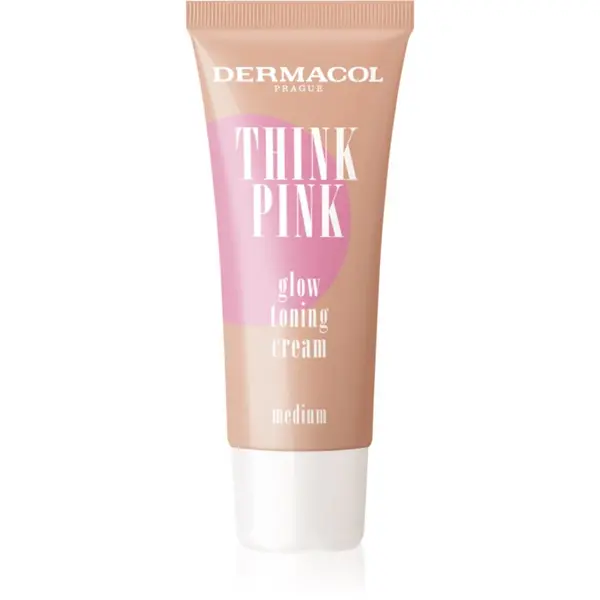 Dermacol Dermacol Think Pink posvetlitvena tonirana krema odtenek 02 Medium 30 ml