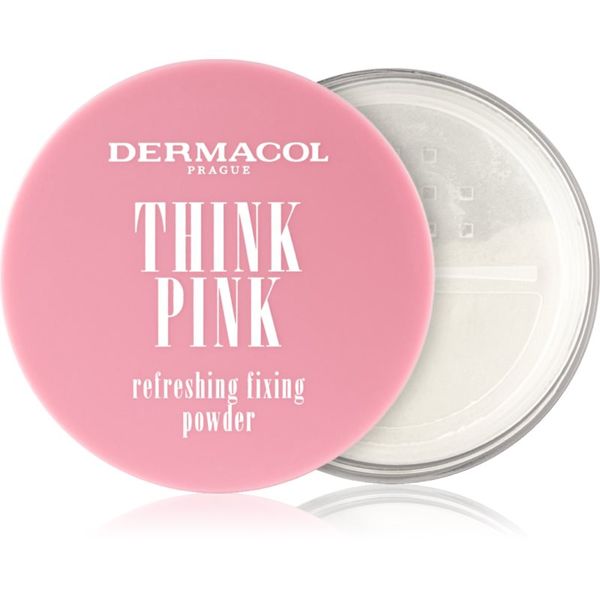 Dermacol Dermacol Think Pink transparentni puder v prahu 10 g