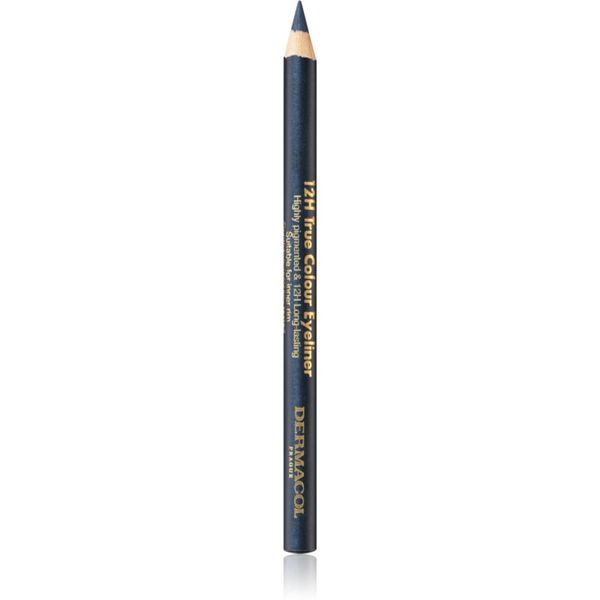 Dermacol Dermacol True Colour Eyeliner dolgoobstojni svinčnik za oči odtenek 07 Grey 4 g