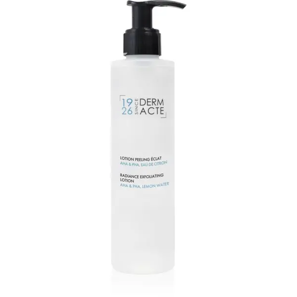 DermActe DermActe Exfoliate Radiance Exfoliating Lotion nežno eksfoliacijsko mleko za osvetlitev kože 200 ml