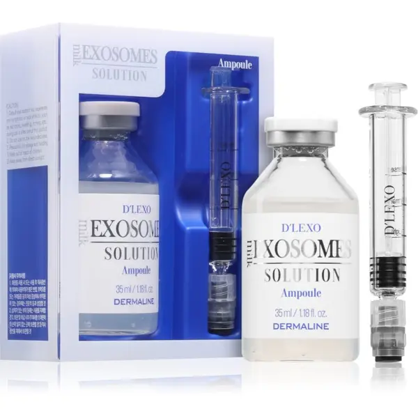 Dermaline Dermaline D'LEXO Milk Exosome Solution Ampoule gladilni serum za obraz 35 ml