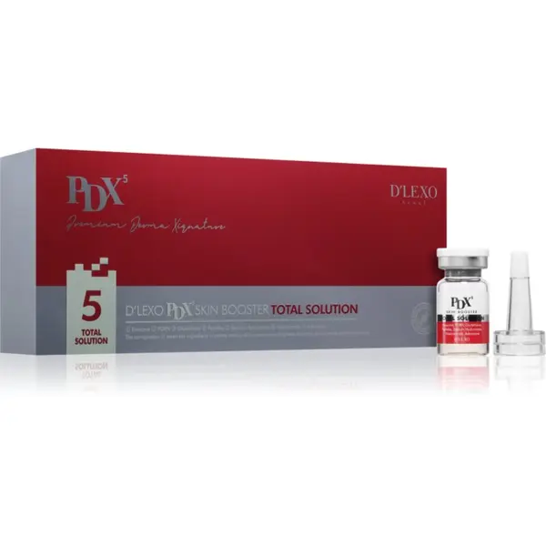 Dermaline Dermaline D'LEXO PDX5 Skin Booster Total Solution intenzivna pomlajevalna kura 5x5 ml