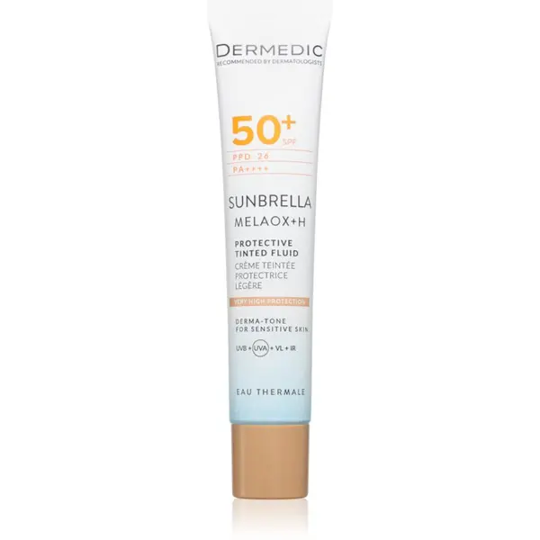 Dermedic Dermedic Sunbrella Protective Tinted Fluid zaščitna tonirana krema za obraz SPF 50+ 40 ml
