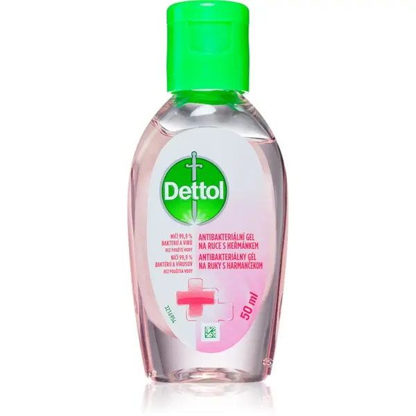 Dettol Dettol Antibacterial Hand Gel antibakterijski gel s kamilico 50 ml