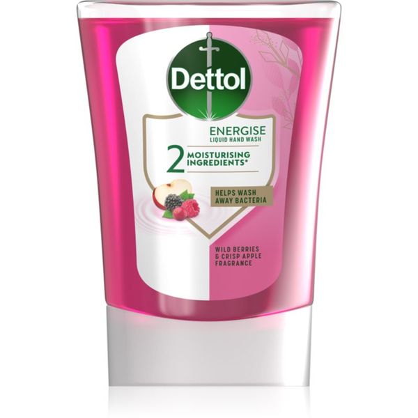Dettol Dettol Energise Liquid Hand Wash Wild Berries & Crisp Apple polnilo za brezstični dozirnik mila 250 ml