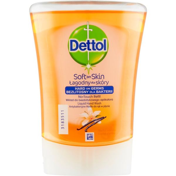 Dettol Dettol Soft on Skin Kids No-Touch Refill polnilo za brezstični dozirnik mila Sweet Vanilla 250 ml