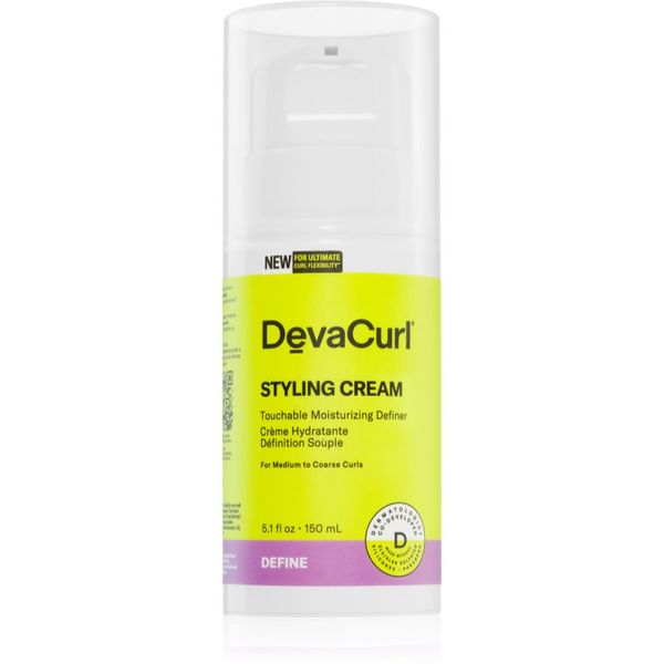 DevaCurl DevaCurl Styling Cream vlažilna stiling krema za valovite in kodraste lase 150 ml