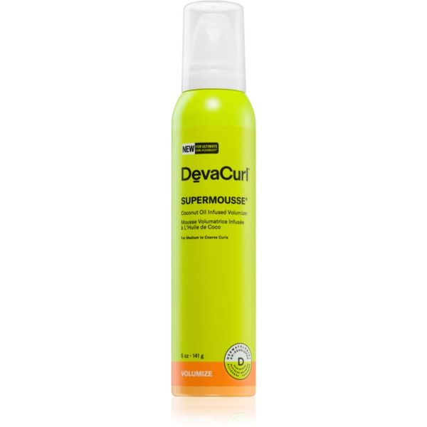 DevaCurl DevaCurl SuperMousse® penasti utrjevalec za lase za valovite in kodraste lase 141 g