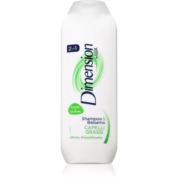 Dimension by Lux Dimension by Lux 2in1 šampon in balzam 2 v1 za mastne lase 250 ml