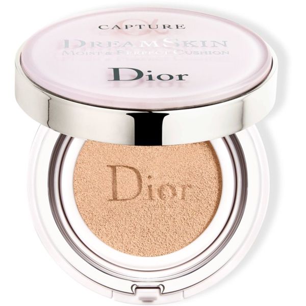 DIOR DIOR Capture Dreamskin Moist & Perfect Cushion vlažilni make-up v gobici SPF 50 odtenek 010 2x15 g