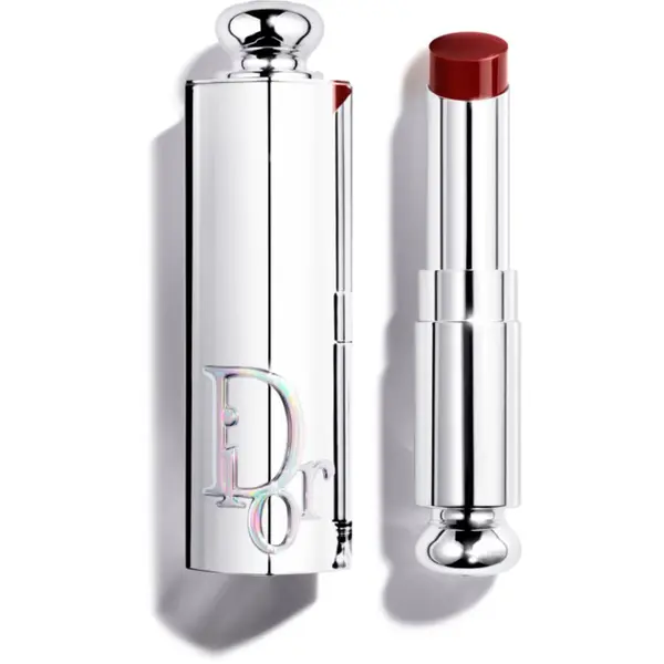 DIOR DIOR Dior Addict Glass Lipstick vlažilna šminka za bleščeč sijaj odtenek 906 Talk My Dior 2.7 g