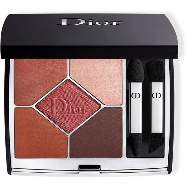 DIOR DIOR Diorshow 5 Couleurs Couture Velvet Limited Edition paleta senčil za oči odtenek 869 Red Tartan 7 g