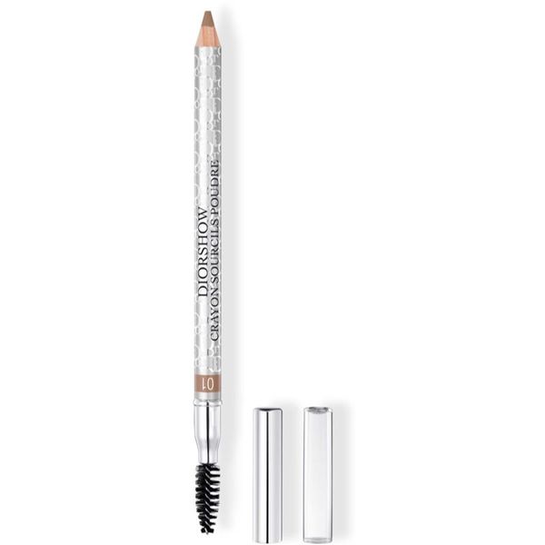 DIOR DIOR Diorshow Crayon Sourcils Poudre vodoodporen svinčnik za obrvi odtenek 01 Blond 1,19 g