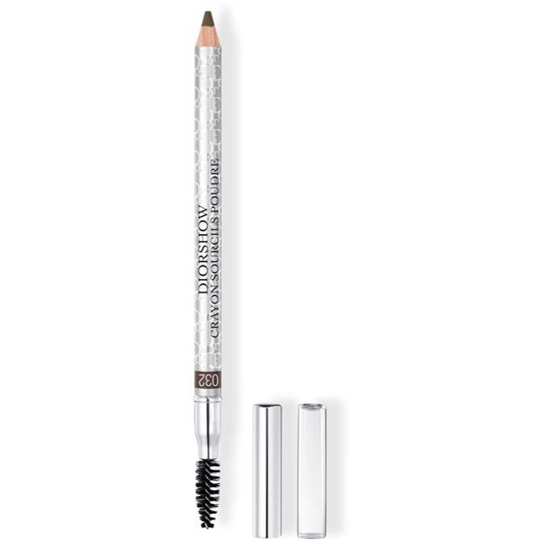 DIOR DIOR Diorshow Crayon Sourcils Poudre vodoodporen svinčnik za obrvi odtenek 032 Dark Brown 1,19 g