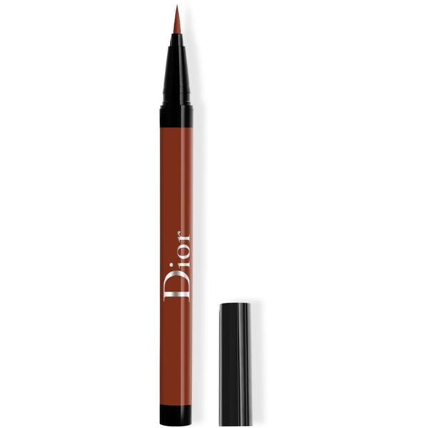 DIOR DIOR Diorshow On Stage Liner tekoče črtalo v peresu vodoodporno odtenek 676 Satin Rust 0,55 ml