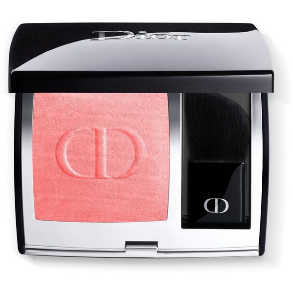 DIOR DIOR Rouge Blush kompaktno rdečilo s čopičem in ogledalom odtenek 028 Actrice (Satin) 6,7 g