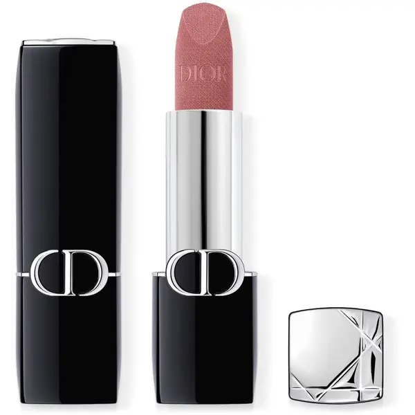 DIOR DIOR Rouge Dior dolgoobstojna šminka polnilna odtenek 429 Rose Blues Velvet 3.5 g