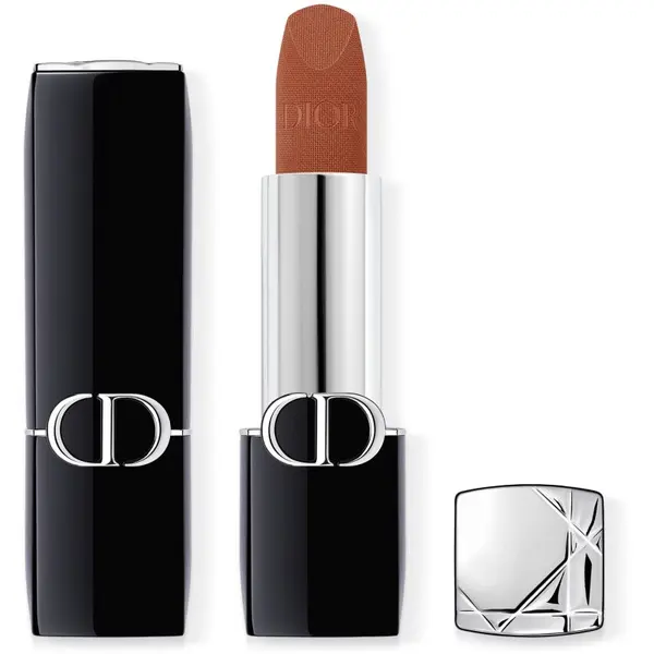DIOR DIOR Rouge Dior dolgoobstojna šminka polnilna odtenek 737 Mystère Velvet 3.5 g