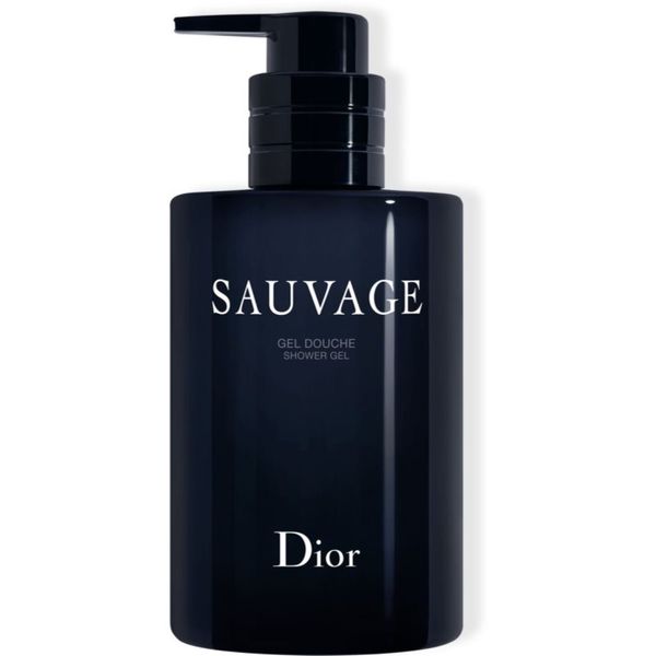 DIOR DIOR Sauvage parfumirani gel za prhanje z dozirno črpalko za moške 250 ml