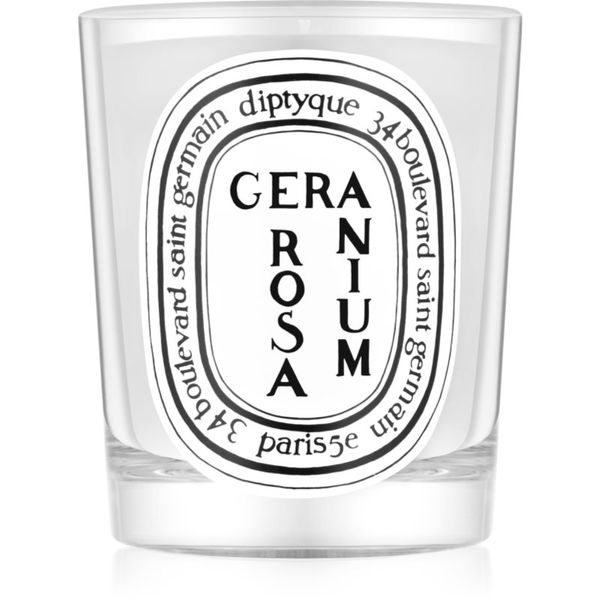 Diptyque Diptyque Geranium Rosa dišeča sveča 190 g