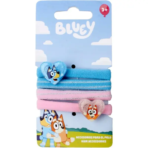 Disney Disney Bluey Hair Accessories elastike za lase za otroke 4 kos