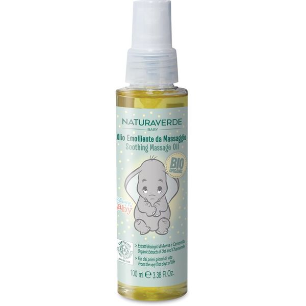Disney Disney Naturaverde Baby Soothing Massage Oil masažno olje za otroke od rojstva 100 ml