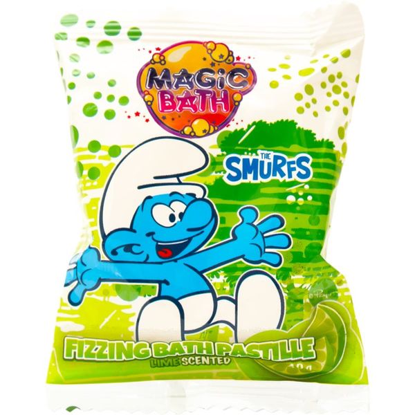 Disney Disney Smurfs barvne šumeče tablete za v kopel Lime 1 kos