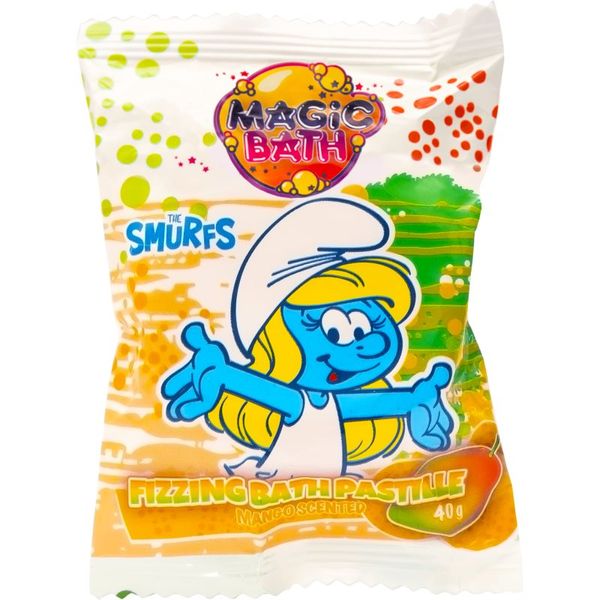 Disney Disney Smurfs barvne šumeče tablete za v kopel Mango 1 kos