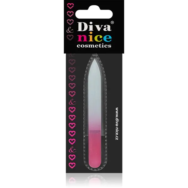 Diva & Nice Cosmetics Diva & Nice Cosmetics Accessories steklena pilica za nohte majhen Pink 1 kos