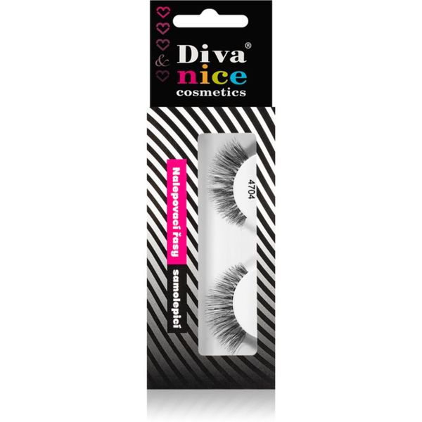 Diva & Nice Cosmetics Diva & Nice Cosmetics Accessories umetne trepalnice vrsta 4704 1 kos