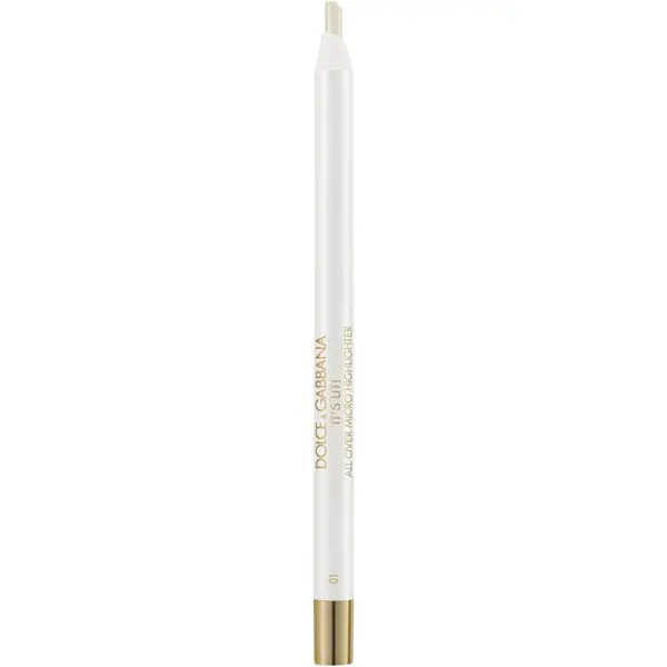 Dolce&Gabbana Dolce&Gabbana Bold It's Lit! trdi kremasti osvetljevalec v svinčniku odtenek 01 North Star - Shimmering Platinum 0.35 g
