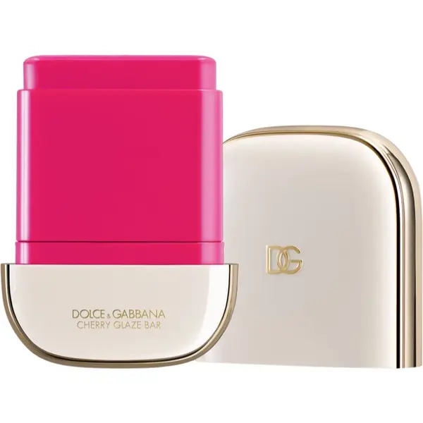 Dolce&Gabbana Dolce&Gabbana Cherry Glaze Bar trdo kremasto rdečilo v paličici odtenek 02 Smitten Pink - Fuchsia 11 g
