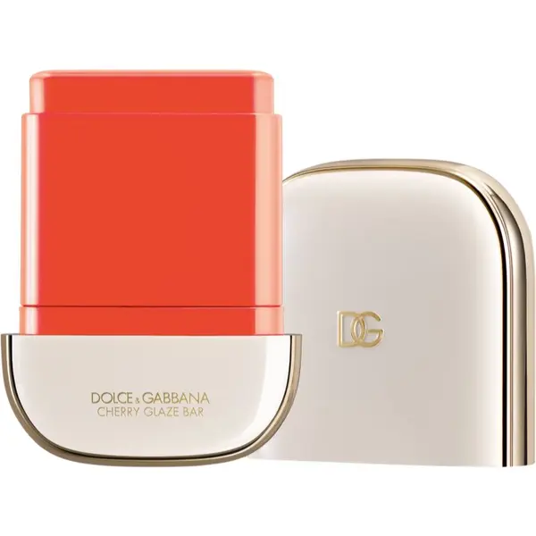 Dolce&Gabbana Dolce&Gabbana Cherry Glaze Bar trdo kremasto rdečilo v paličici odtenek 03 Cheeky Coral - Pop Orange 11 g
