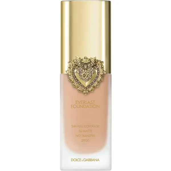 Dolce&Gabbana Dolce&Gabbana Flawless Everlast Foundation intenzivni prekrivni tekoči puder z dolgoobstojnim učinkom SPF 20 odtenek 14W LIGHT MEDIUM 27 ml