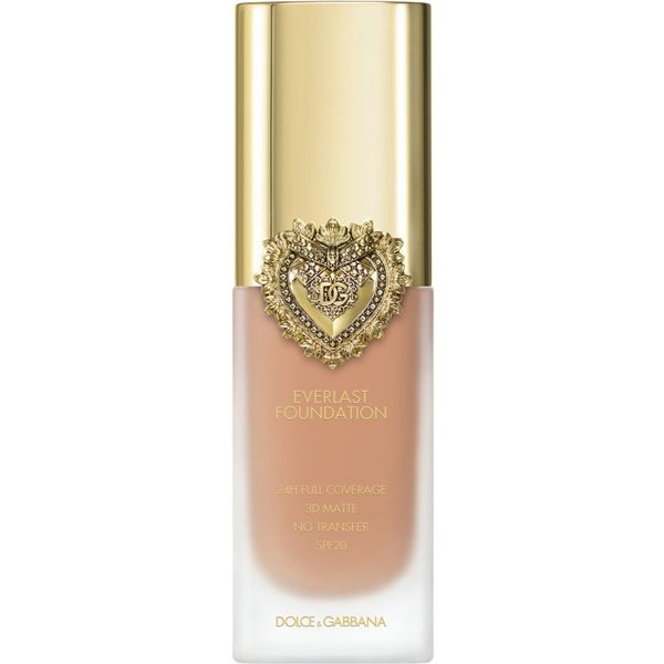 Dolce&Gabbana Dolce&Gabbana Flawless Everlast Foundation intenzivni prekrivni tekoči puder z dolgoobstojnim učinkom SPF 20 odtenek 17W MEDIUM 27 ml