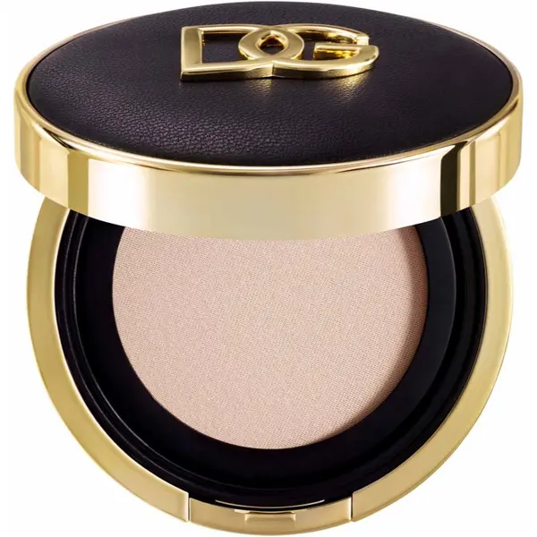 Dolce&Gabbana Dolce&Gabbana Fresh Rose Glow Cushion posvetlitveni in vlažilni tekoči puder SPF 50+ odtenek 1C 15 g