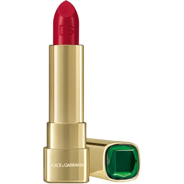 Dolce&Gabbana Dolce&Gabbana Gemstone Lipstick šminka z bleščečim finišem odtenek 420 Emerald Scarlet 3.5 g