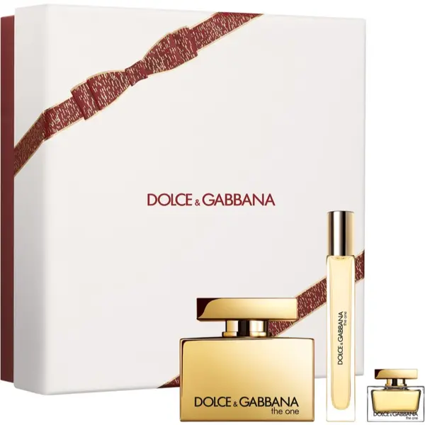 Dolce&Gabbana Dolce&Gabbana The One Gold Intense Trio Gift Set darilni set za ženske